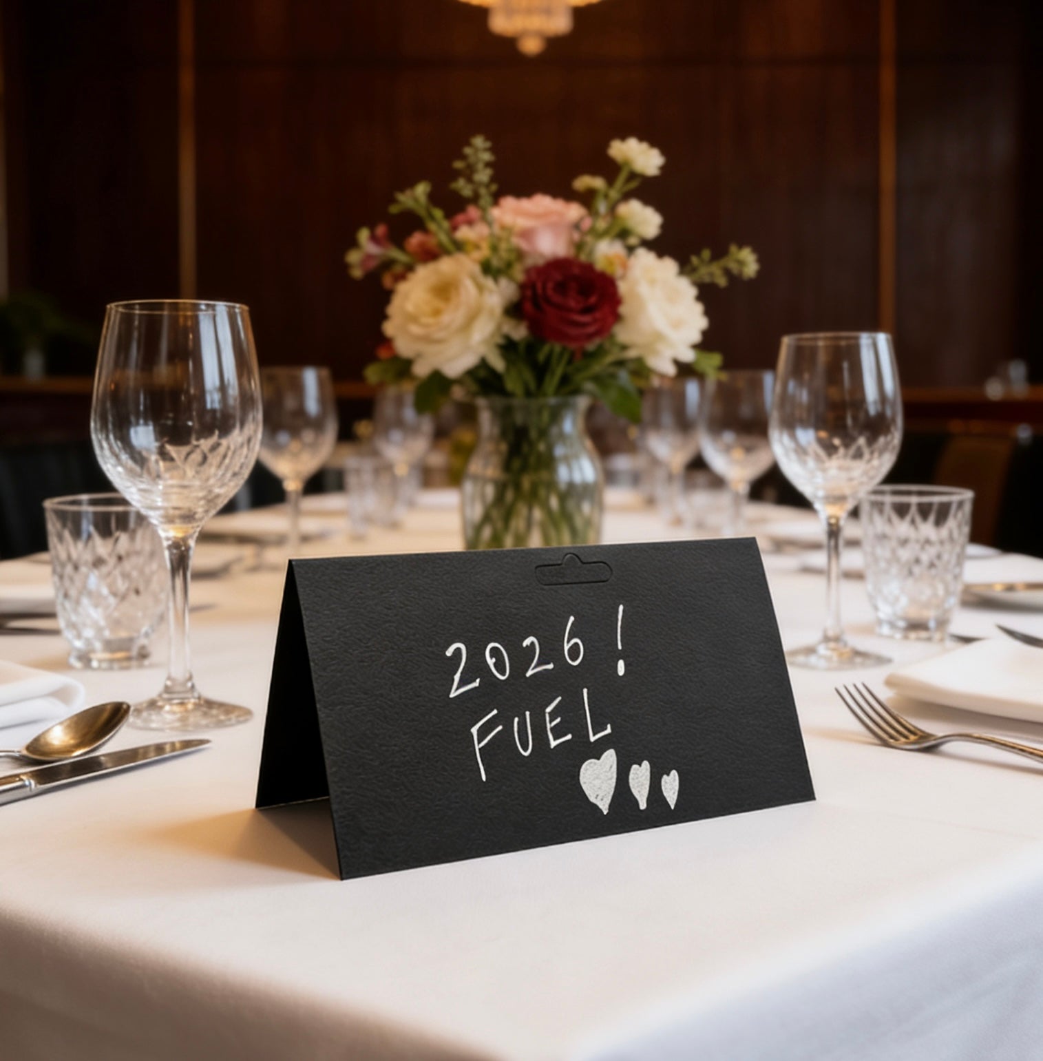 Premium Custom Black Thank You Cards - Minimalist Design